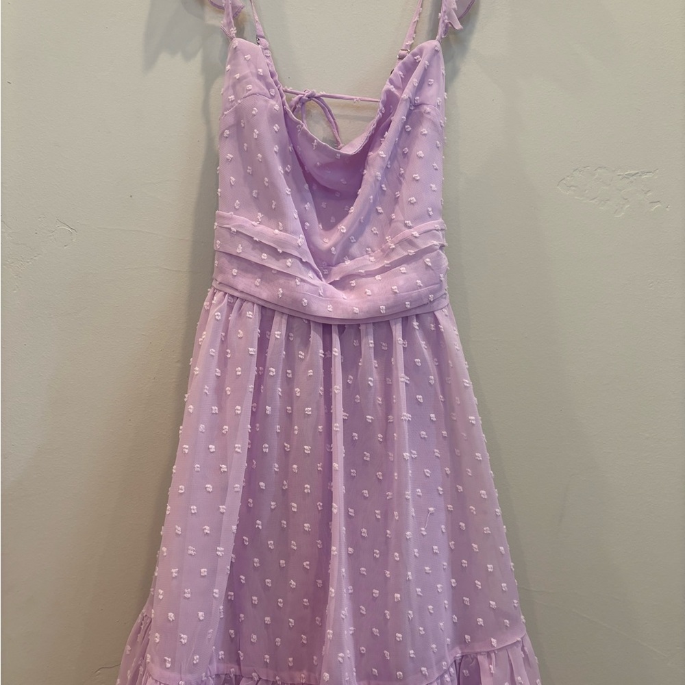Lucy in the Sky Lavender Mini Dress
